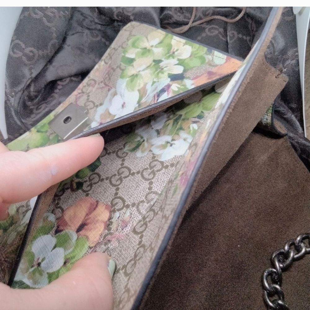 Small leather handbag - Picture 5 of 13
